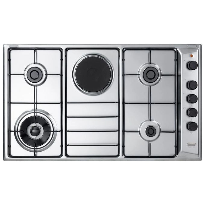 De’Longhi FLA 49 RD piano cottura Acciaio inox Da incasso 90 cm Combi 5 Fornello(i)
