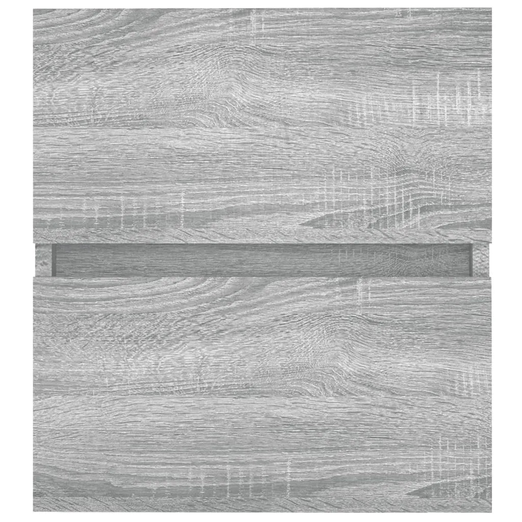 Mobile Lavabo Grigio Sonoma 41x38,5x45 cm in Legno Multistrato 815646