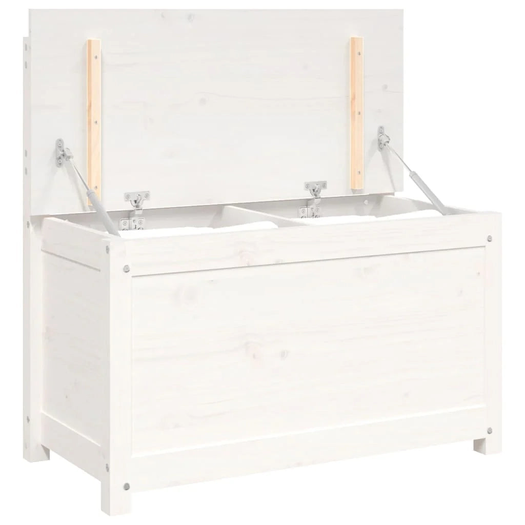 Panca 80 x 41 x 77 cm in legno massello di pino bianco 02_0010718