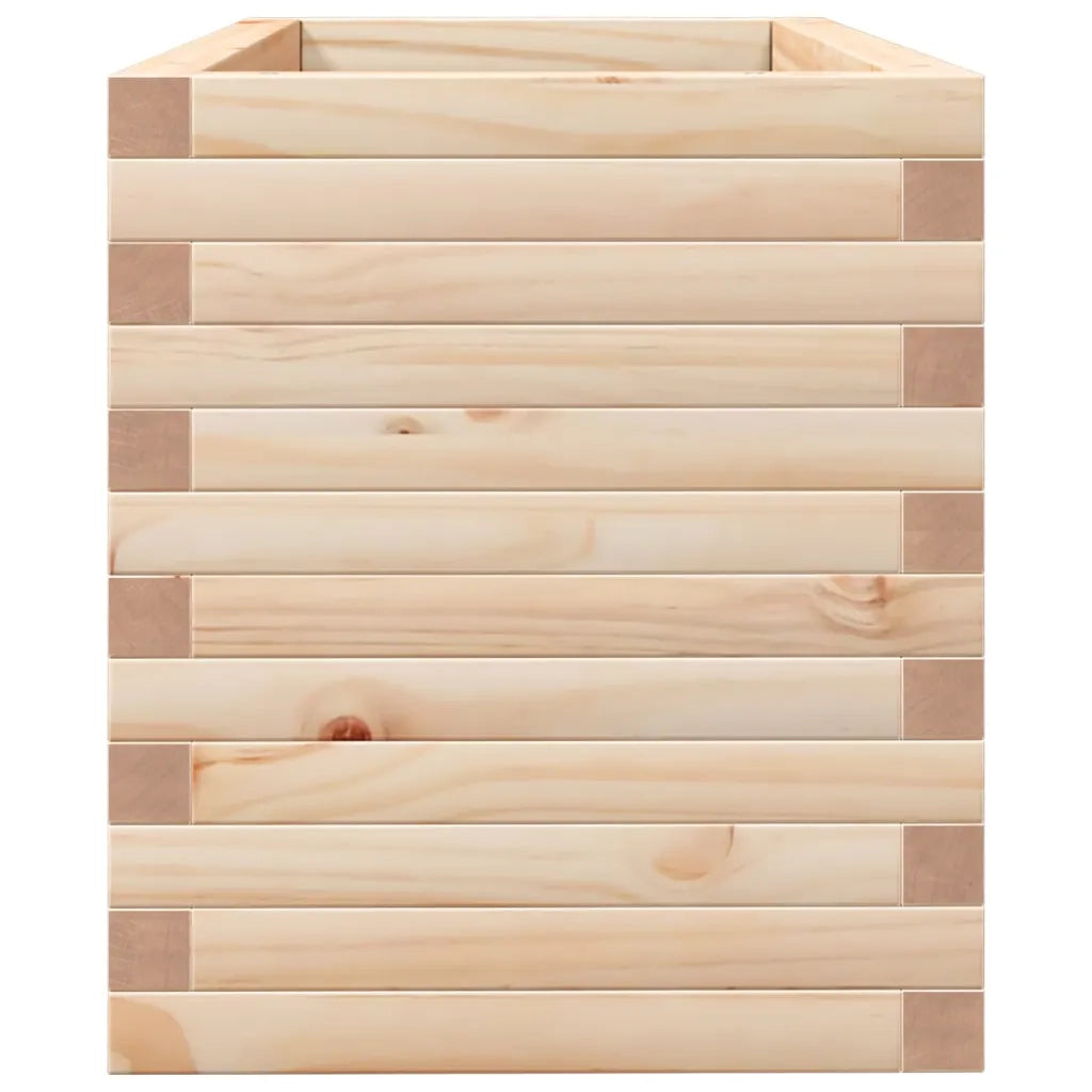 Fioriera da Giardino 90x40x45,5 cm in Legno Massello di Pino 847268