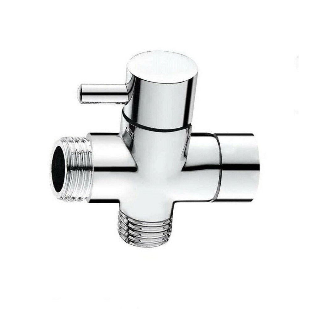 Trade Shop - Valvola Deviatrice Deviatore 3 Vie Rubinetto Ricambio Doccia 1/2" 3/4" 79352 -