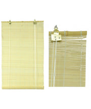 Tapparella midollino naturale asta bambù cm 120xh300x12