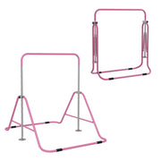 Letto a Soppalco per Bambini ¨C zephmum ¨C Rosa, Acciaio, 154x106.2x88.5-128.5cm