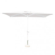Ombrellone da Giardino 2x3 m Palo Ø48 mm Poly Eco in Acciaio Bianco