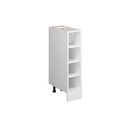 Vicco Scaffale da cucina Bianco 20 cm senza piano di lavoro