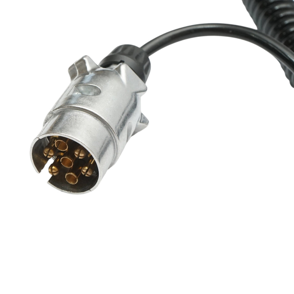 Telecomando industriale con 3 comandi, cavo a spirale e spina a 7 poli Breckner Germany