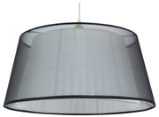 Lampada a sospensione Candellux Charlie nero Ø45 E27