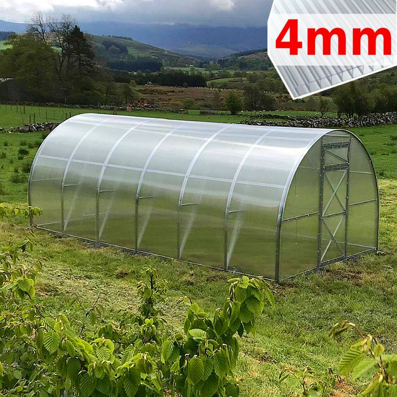 Serra Prime 3x10m con copertura policarbonato alveolare 4mm