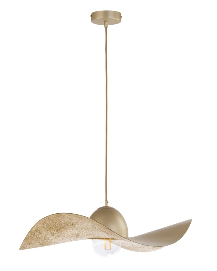 Lampada a sospensione decorativa Kapello oro Ø55cm E27 Sigma