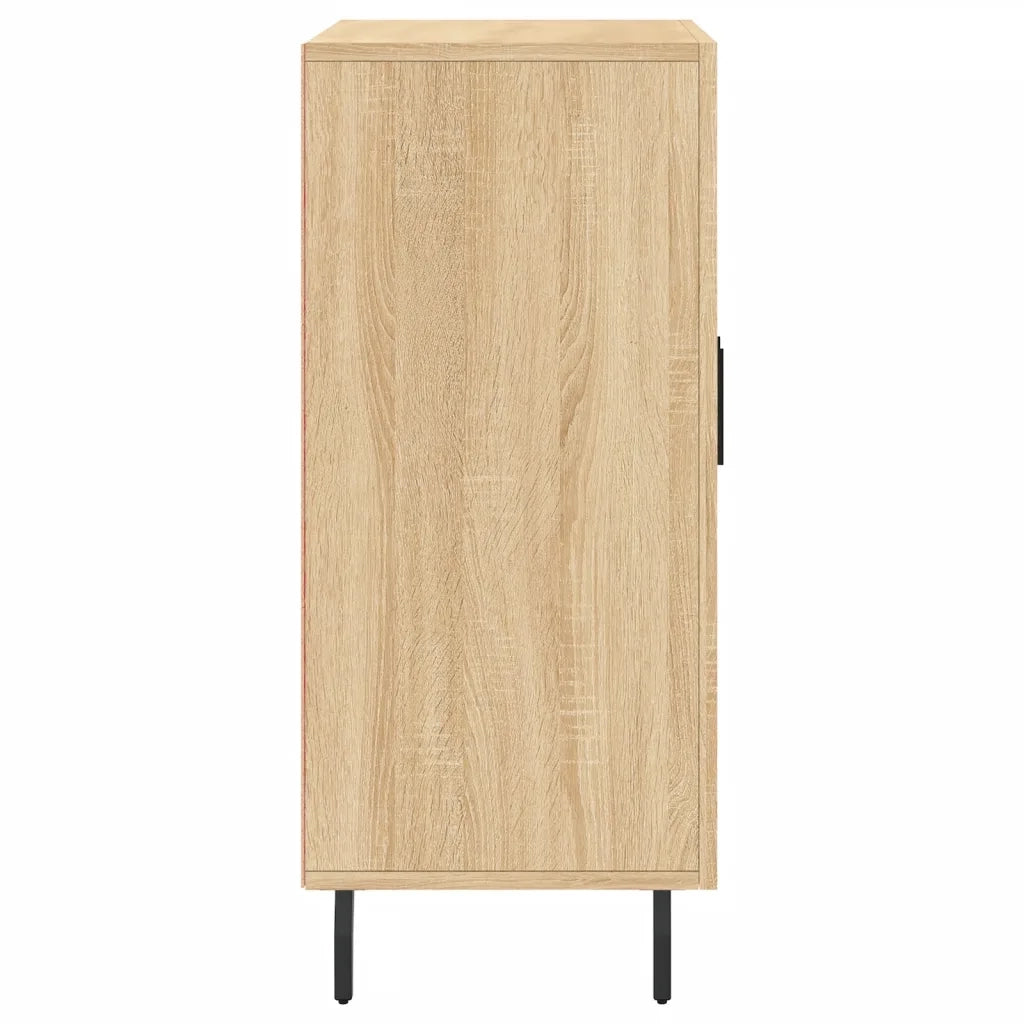 Credenza | Madia | Buffet da pranzo | Armadio da pranzo Rovere Sonoma 90x34x80 cm in Legno Multistrato