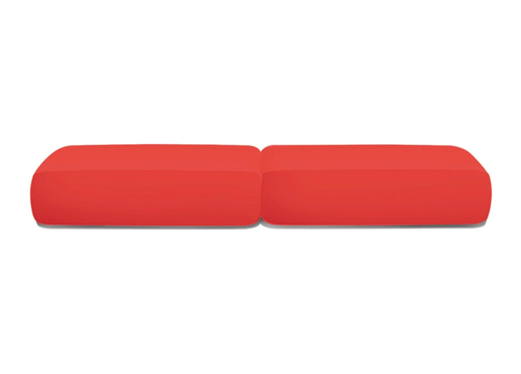 Copriseduta Per Divano Elasticizzato Antimacchia Genius In Tinta Unita - Coppia Maxi - Rosso 1016