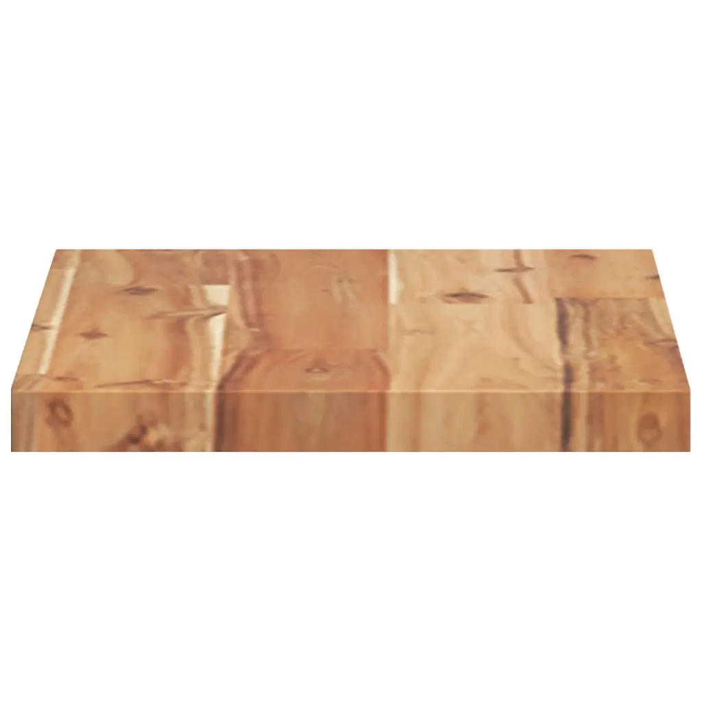 Ripiano a Parete 60x20x2 cm Legno Massello Acacia Rifinito Olio 3279499
