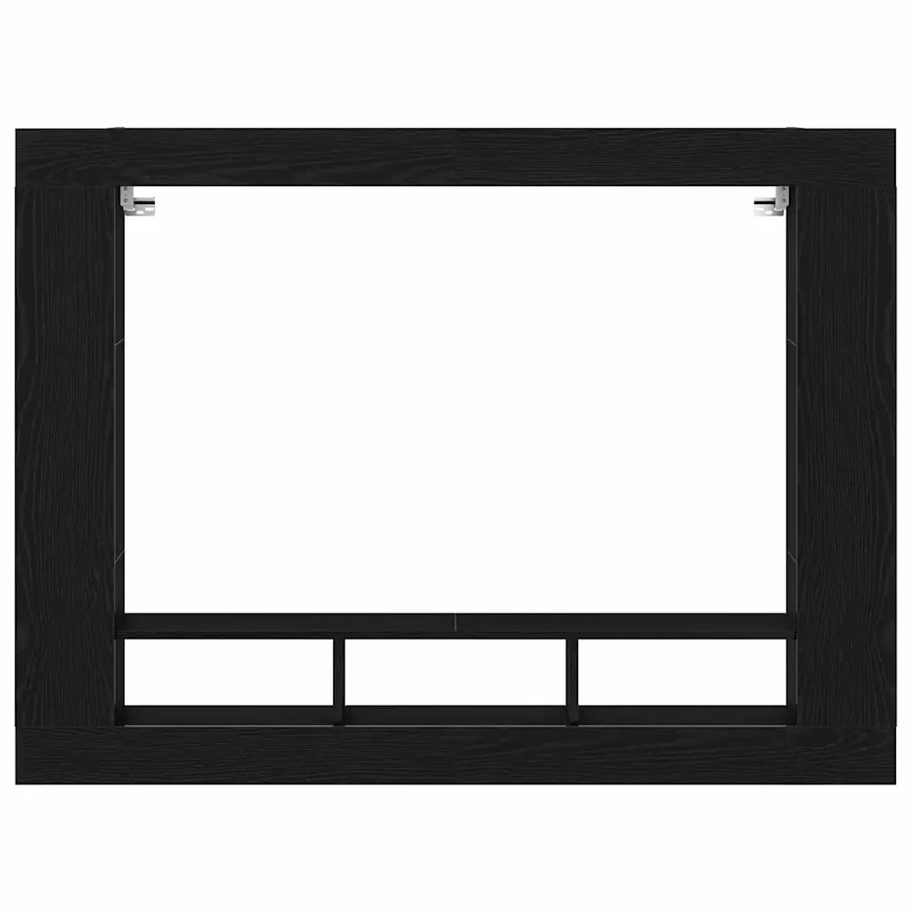 Mobile TV 152 x 22 x 113 cm Rovere nero Legno ingegnerizzato 861999