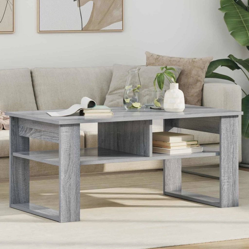 Tavolino da salotto Grigio Sonoma 96 x 54 x 44 cm 8000153