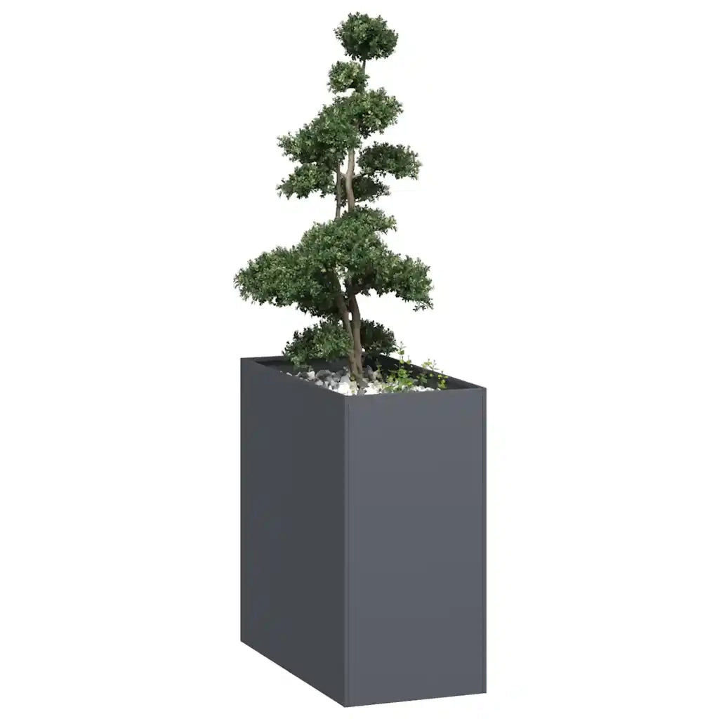 Fioriera Antracite 40x80x80 cm in Acciaio 860775