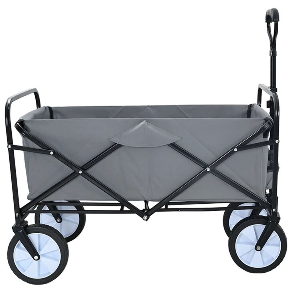 Carrello a Mano Pieghevole Grigio 94 x 53 x 99 cm CFW7514787