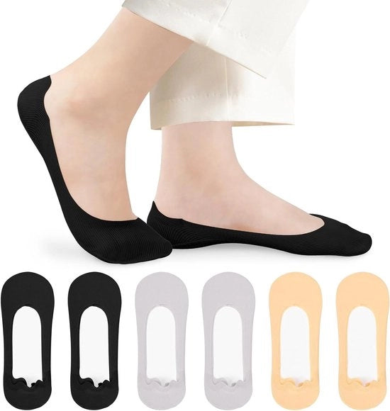 Sokke Mocassini Antiscivolo Senza Visibilità per Donna (taglia 35-38/39-42)
