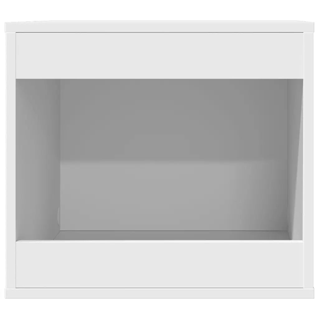 Recinto Lettiera Gatti Bianco 47x59x42 cm in Truciolato 857760