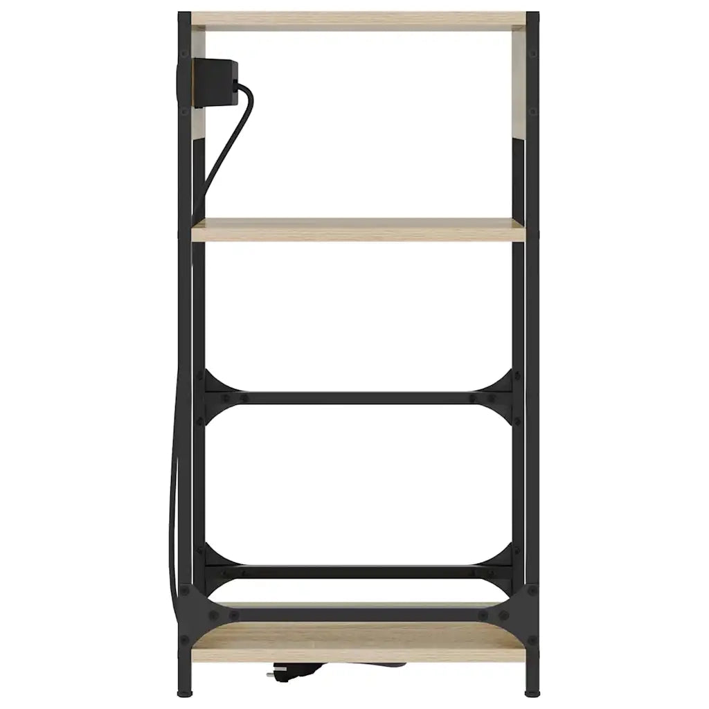 vidaXL Armadio da Notte con cassetto rovere sonoma 40 x 27 x 76 cm
