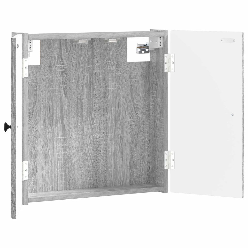 Armadio per Dartboard EDE Sonoma grigio 52,5 x 10,5 x 53,5 cm 896011