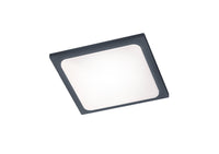 Plafoniera da Esterno a LED in Alluminio Antracite