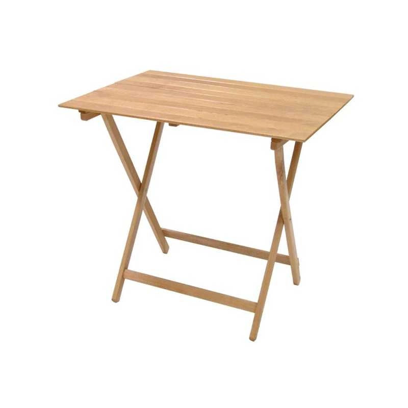 Tavolo Legno Pieghevole 80X60 Metalsomma