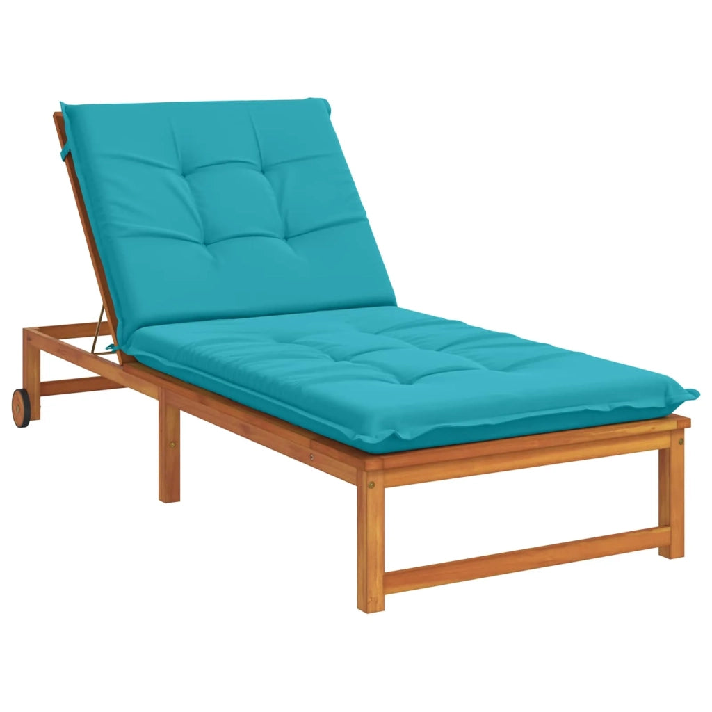 Cuscino per Lettino GEMERT 100% Poliestere Turchese 947483