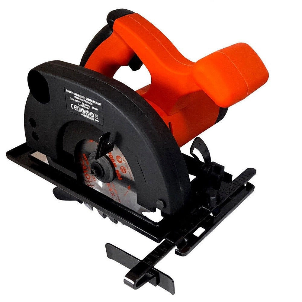 Trade Shop - Sega Circolare 800w A Mano Immersione Taglio Regolabile Disco 140 Mm P800608 -