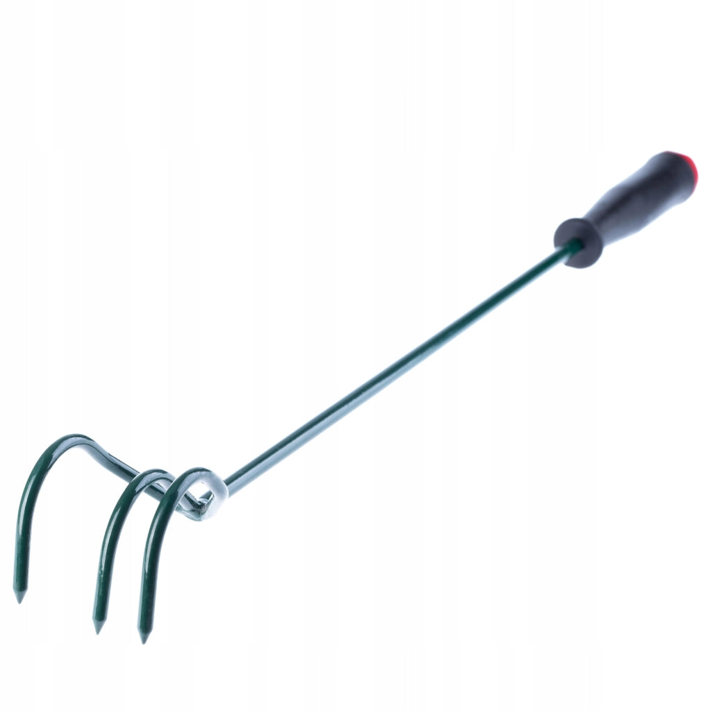 KADAX Coltivatore manuale per terreno, allentatore per giardino, 63 cm, artigli robusti, piccolo