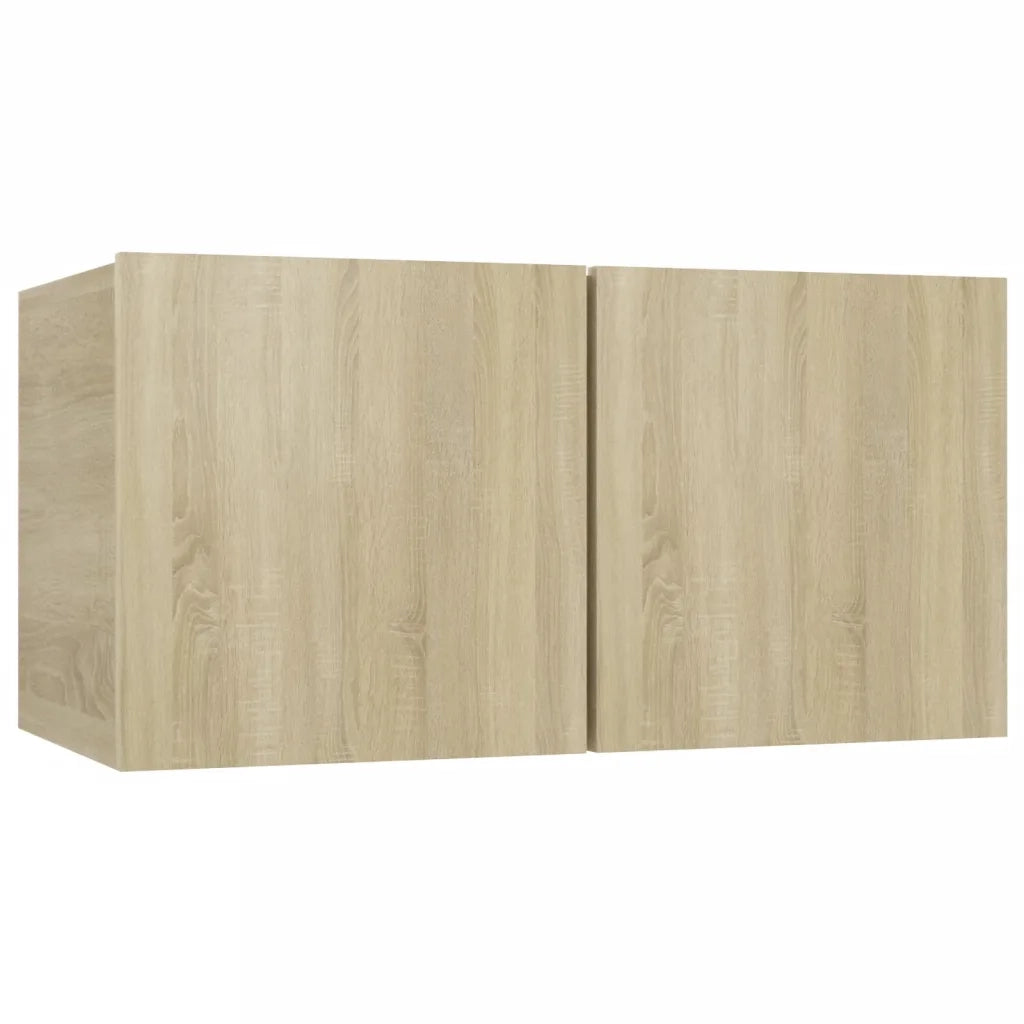 Set Porta TV 4 pz Rovere Sonoma in Truciolato cod mxl 20199