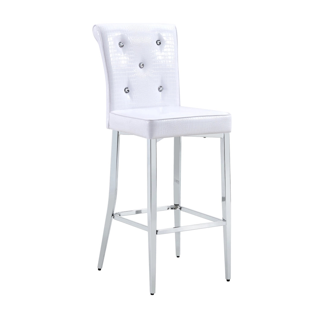 SGABELLO DA BAR Set da 2 pezzi in PVC