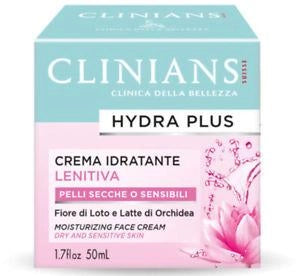 CLINIANS HIDRA PLUS CREMA VISO PELLI SECCHE O SENSIBILI LENITIVA 50ML