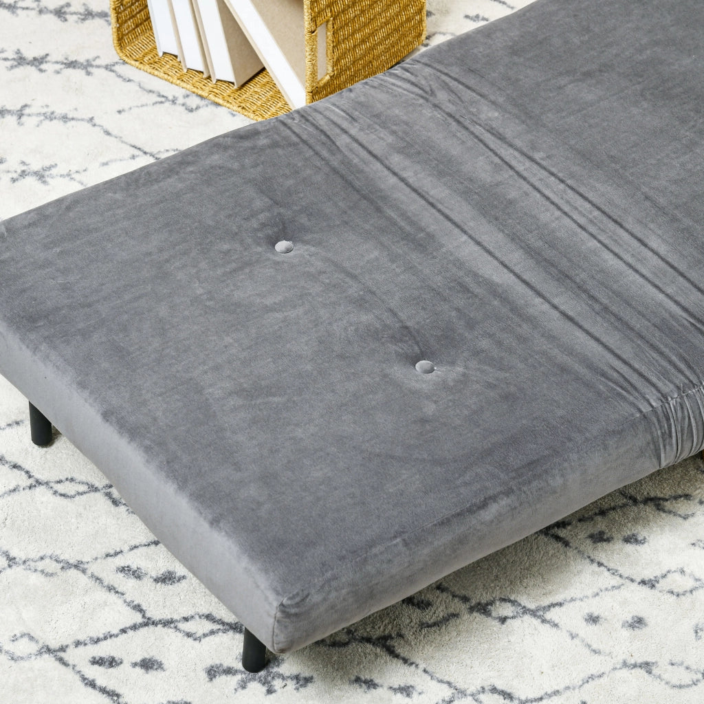 Poltrona letto ¨C zephmum ¨C grigio 72x78x79 cm