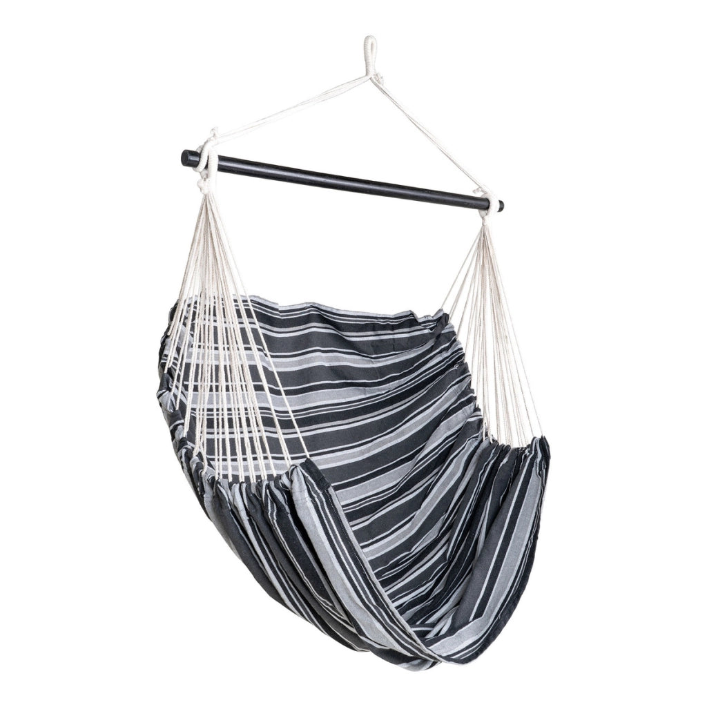 Amaca Lamia, Grigio, Cotone, 100x130x185 cm