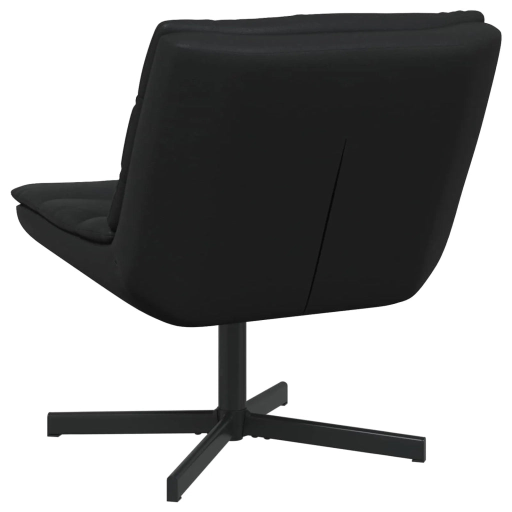 Sedia girevole Nero 63 x 75 x 76 cm PU Lucido CFW2291583