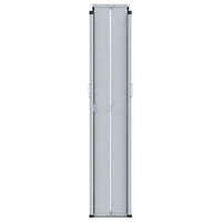 Tenda da Sole Laterale Retrattile Marrone 200x1200 cm 318081