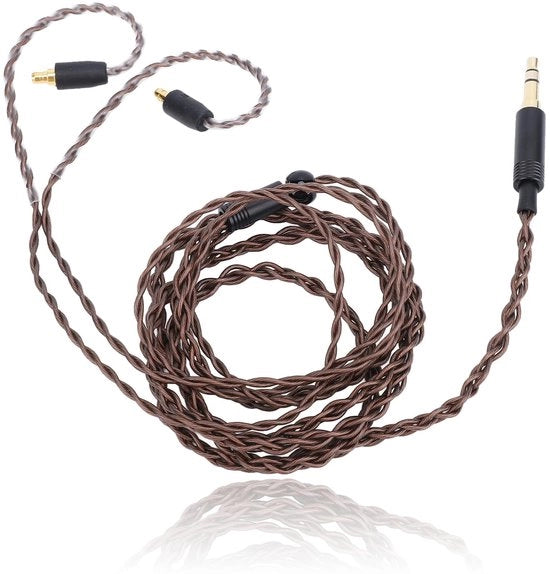 Cavo di ricambio 1,2M - Cavo di upgrade - Cavo per cuffie - Connettore 3,5mm - Resistente allo shock - Progetto di design duraturo - Cavo per cuffie