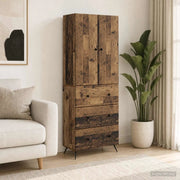 Set di armadi 2 pcs Legno antico 66 x 34,5 x 90 cm 3416887