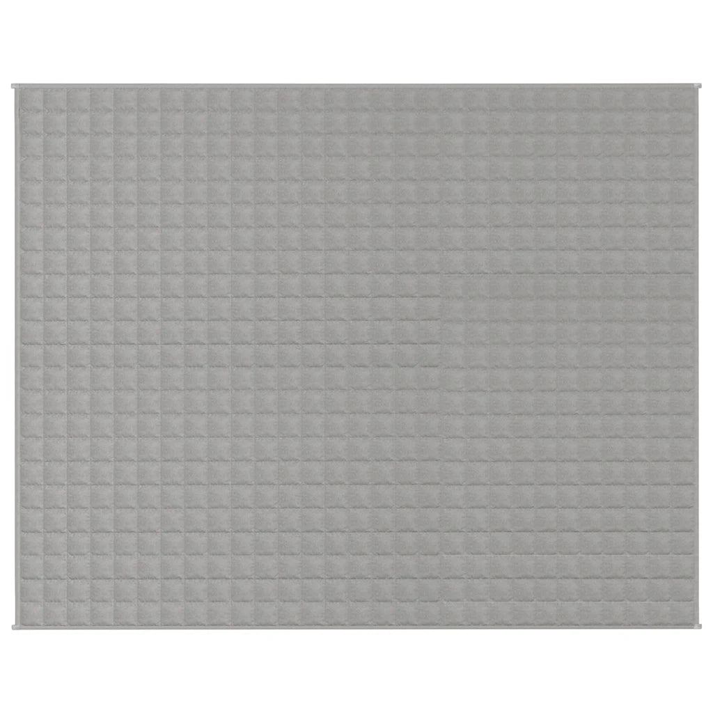 Coperta Ponderata Grigia 235x290 cm 11 kg Tessuto 350732