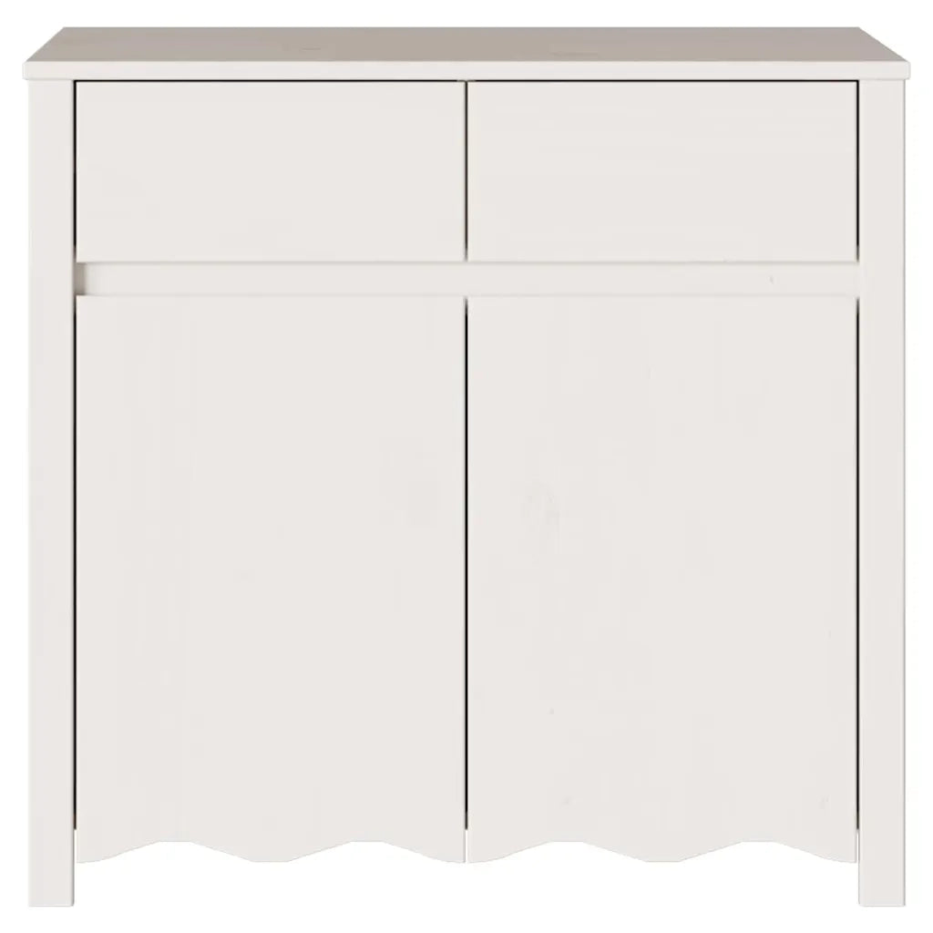 Credenza con cassetto Drammen Bianco 79 x 43 x 75.5 cm 42003041