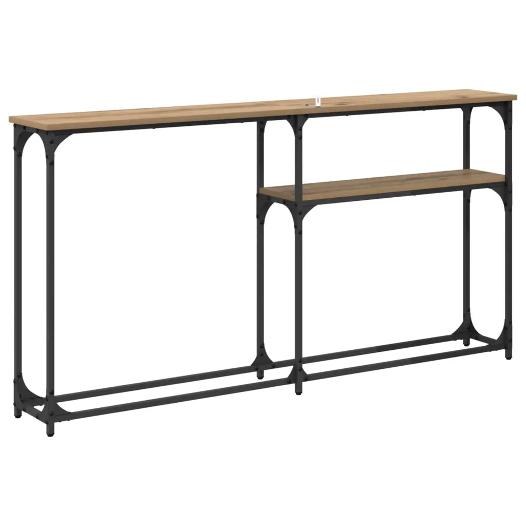 TavoloConsolle Rovere artigianale 145 x 22,5 x 75 cm