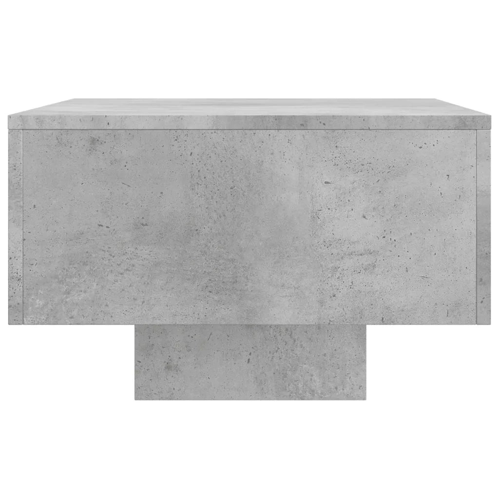 Tavolino salotto | Tavolino da caff¨¨ | Tavolino da Soggiorno Grigio Cemento 100x49,5x31cm Legno Multistrato