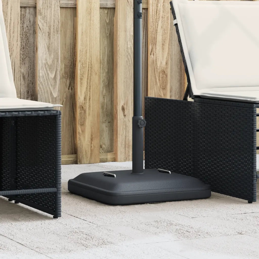 Base per Ombrellone con Manici per Pali Ø38/48 mm 27kg Quadrata 4007987