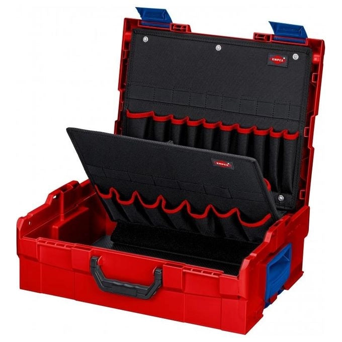 Knipex 00 21 19 LB cassetta per attrezzi Nero, Rosso ABS sintetico