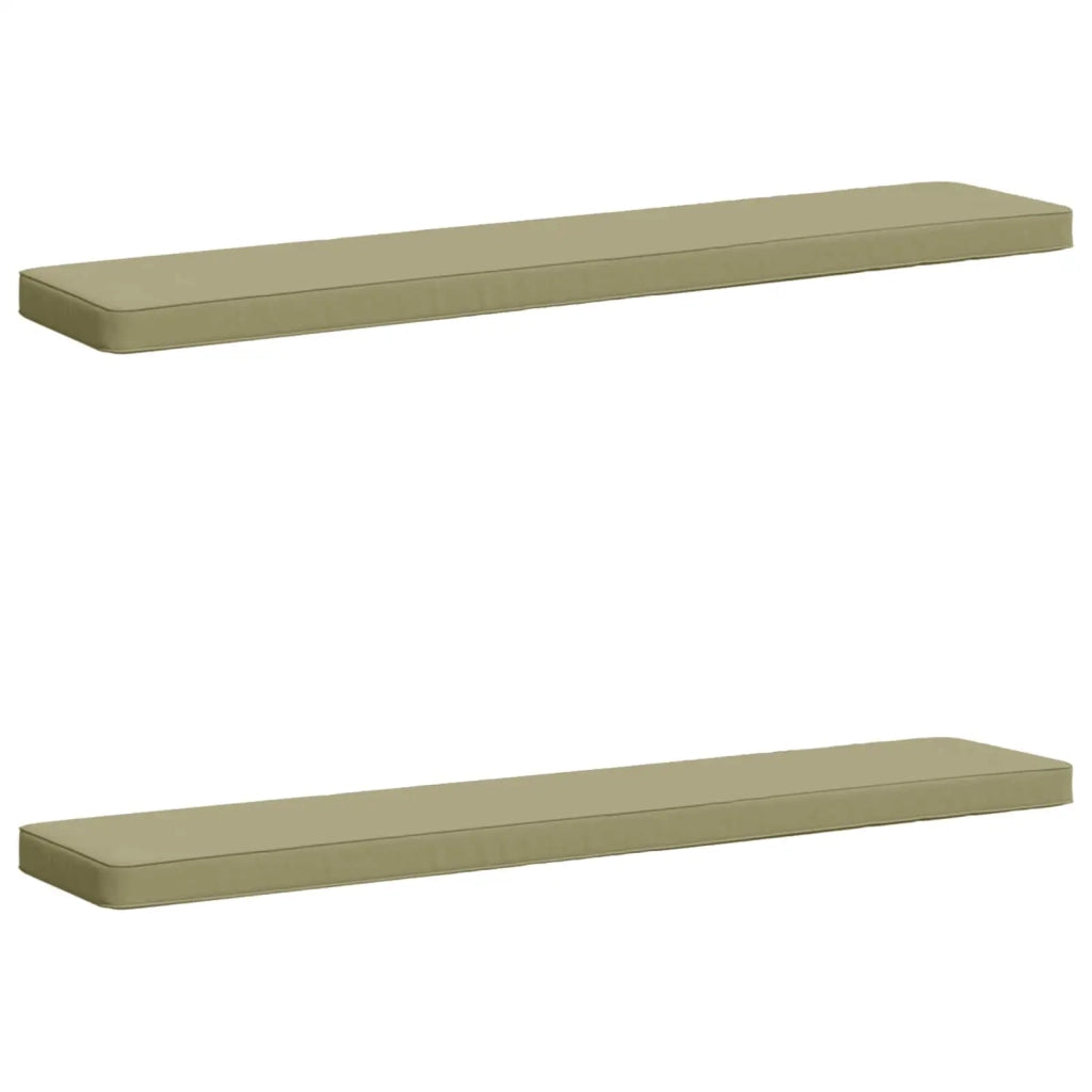 Cuscini per Panchina a 2 Pezzi VUGHT 2 pcs 100% Poliestere 950765