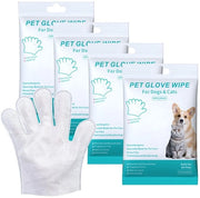 Kit di pulizia per animali domestici 24 pezzi - Asciugamani per mani da indossare - Asciugamani da pulizia senza chimiche - Idonei per cani e gatti - Zavorra morbida per la pelliccia - Confezione riutilizzabile - Asciugamani da pulizia