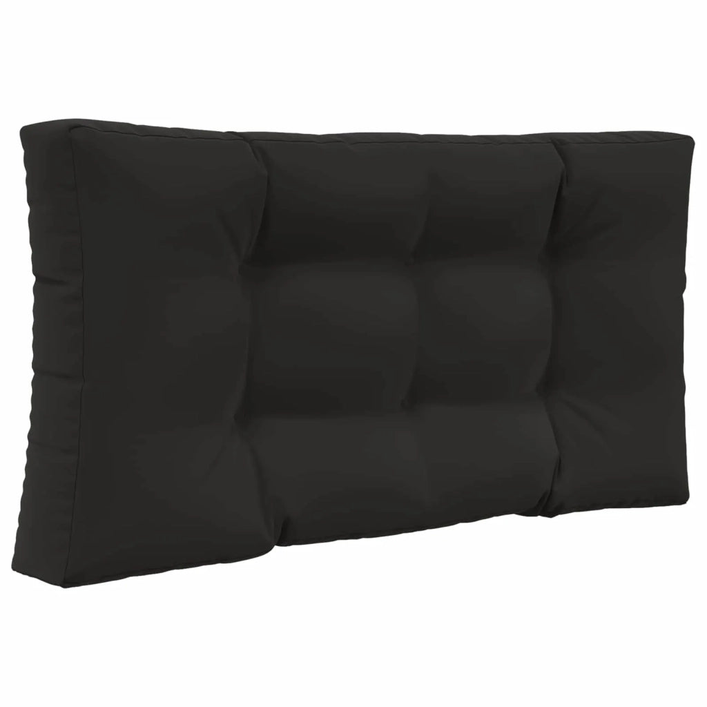 Cuscino per divano da esterno 2 pcs Nero Poliestere