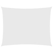 Parasole a vela | Telo Ombra | Vela da ombra Oxford Rettangolare 4x5 m Bianco