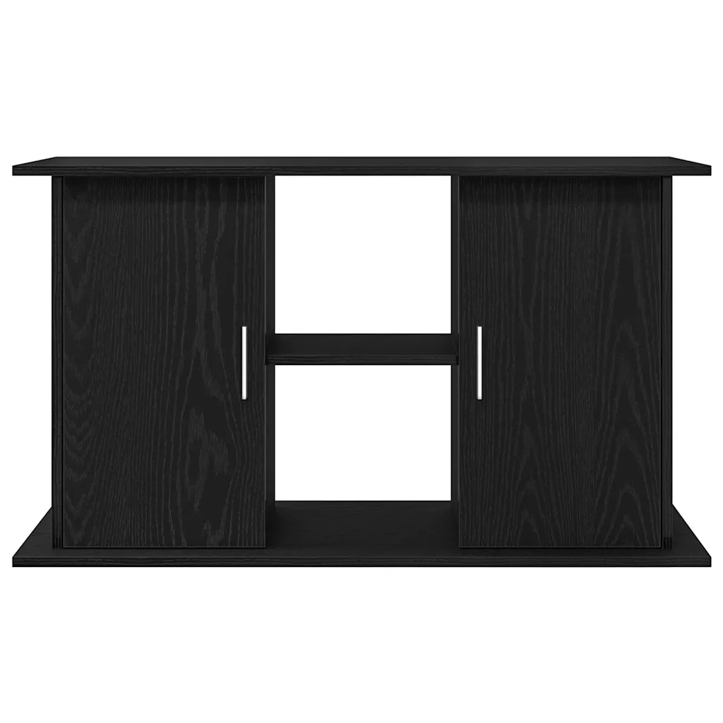 Supporto Acquario 101x41x58 cm Legno Multistrato Rovere Nero