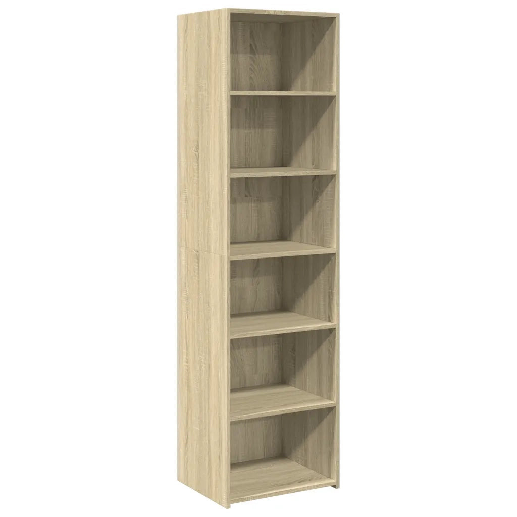 vidaXL Credenza Rovere Sonoma 50x41x185 in Legno Multistrato